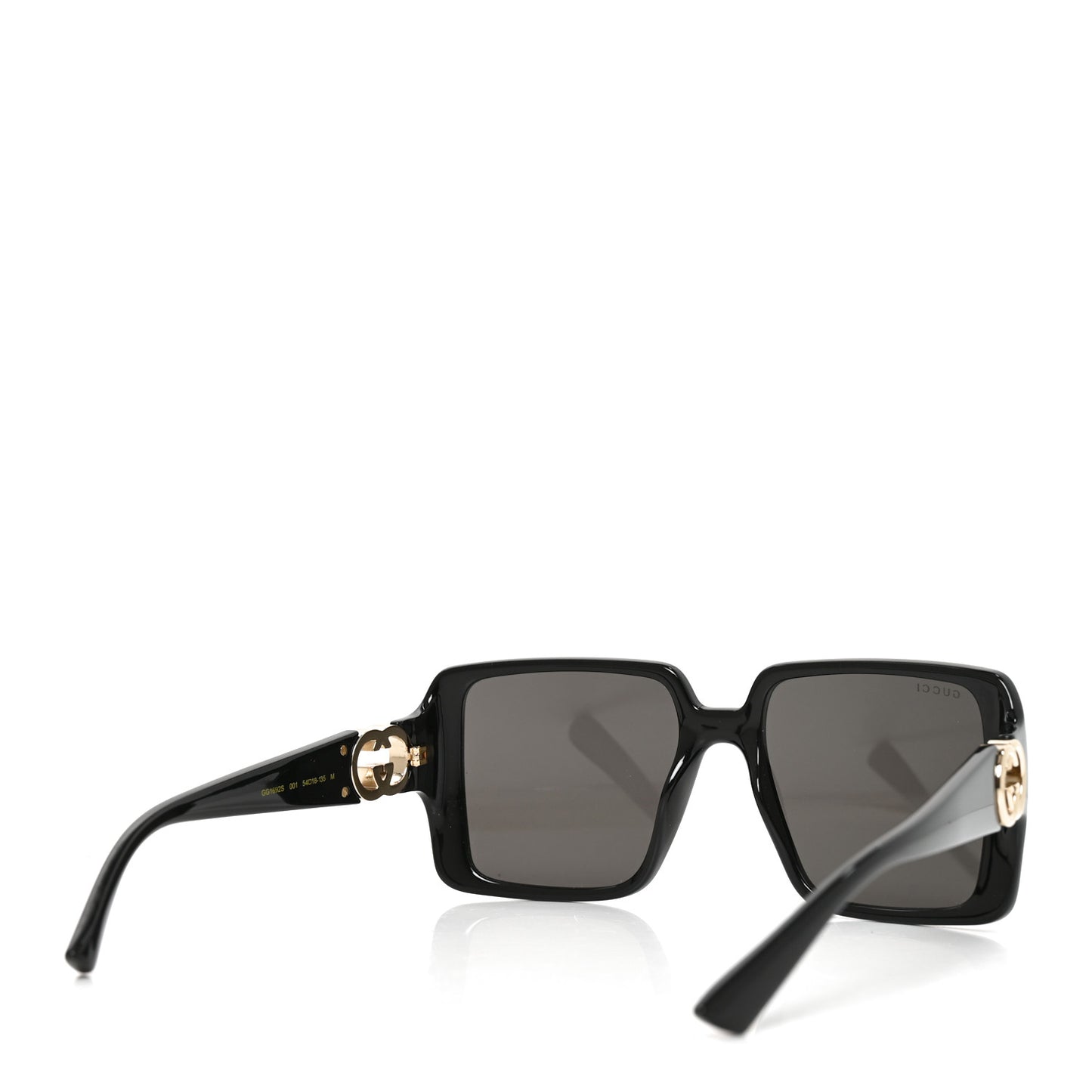 Acetate Square Sunglasses GG1692SA Black