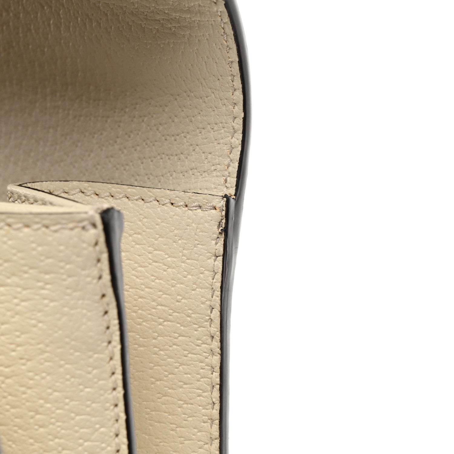 Gucci GG Supreme Monogram Textured Dollar Calfskin Web Small Ophidia Padlock Top Handle Bag Beige Ebony Mystic White 11 of 12