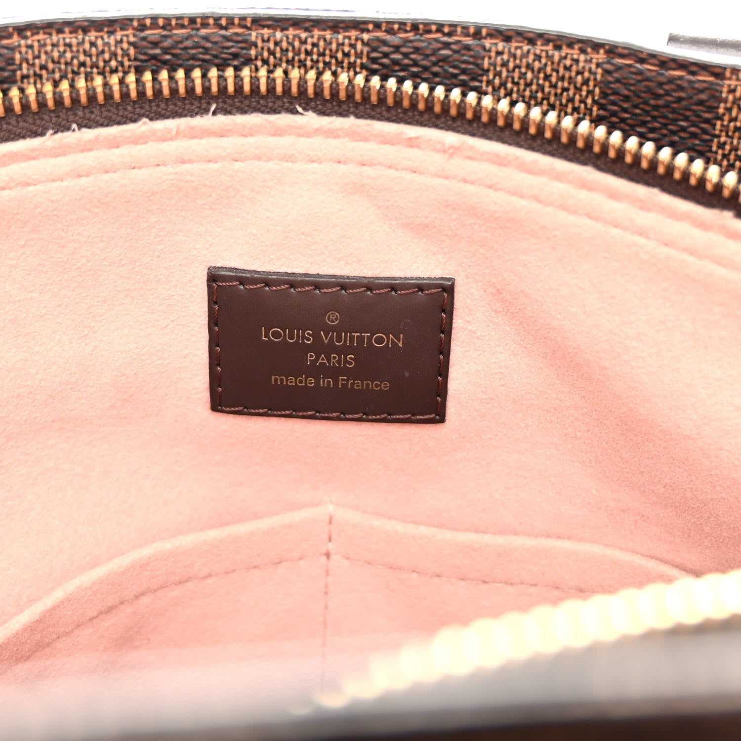 Louis Vuitton Cuir Taurillon Damier Ebene Normandy Magnolia 7 of 11
