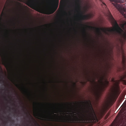 Chanel Glazed Calfskin Stitched On The Road Flap Plum 5 of 9