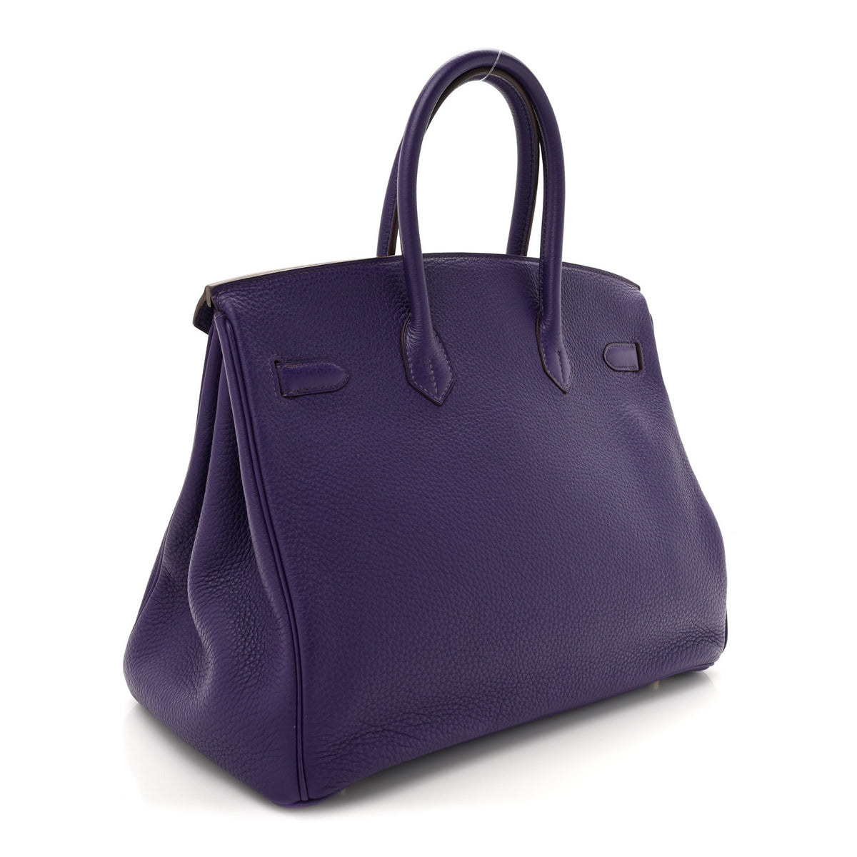 Hermes Taurillon Clemence Birkin 35 Iris 3 of 10