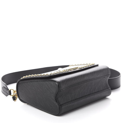 Louis Vuitton Epi Twist Top Handle Shoulder Bag MM Black 3 of 8