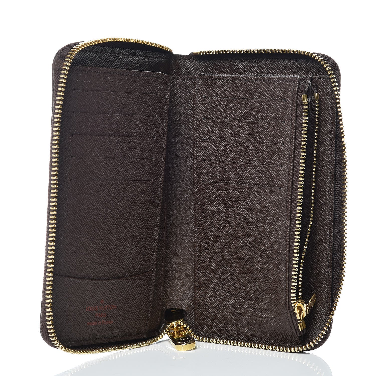 Louis Vuitton Damier Ebene Compact Zippy Wallet 5 of 7