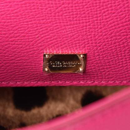 Dolce & Gabbana Dauphine Mini Miss Sicily Satchel Pink 6 of 7