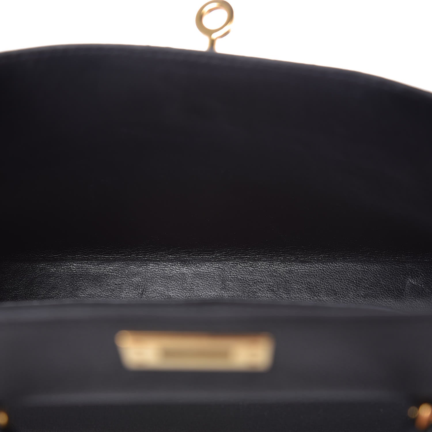Hermes Chevre Chandra Mini Kelly Sellier 20 Black 20 of 37