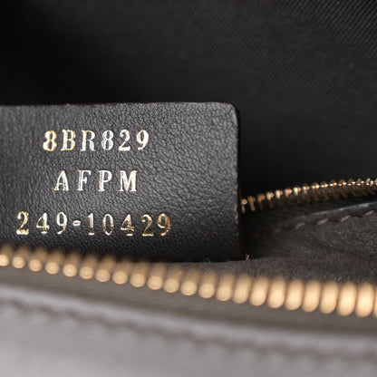 Fendi Fabric Jacquard Vitello Grace FF 1974 Medium Simply Fendi Shoulder Bag Tobacco Moro Ebano 7 of 11