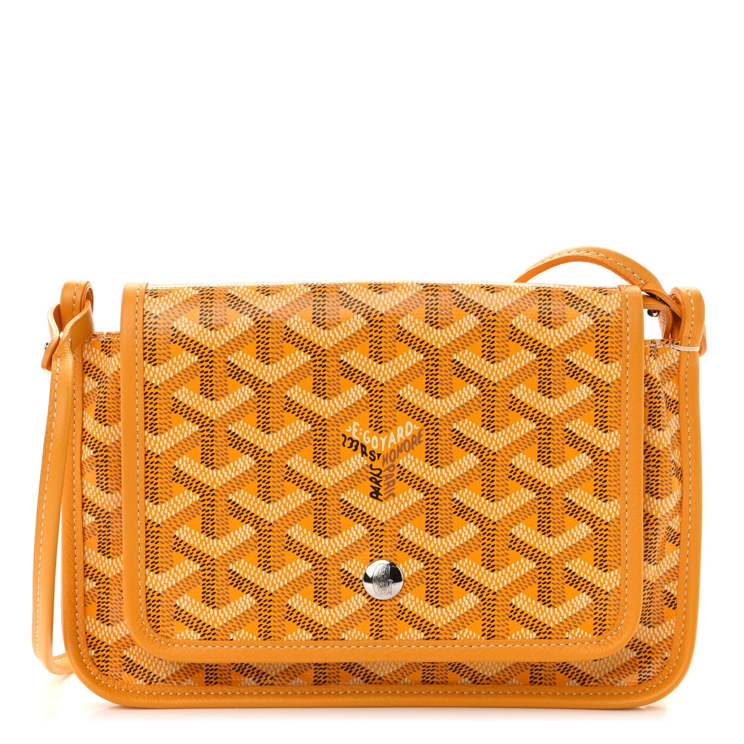 Goyard Goyardine Plumet Wallet Clutch Yellow 1 of 9