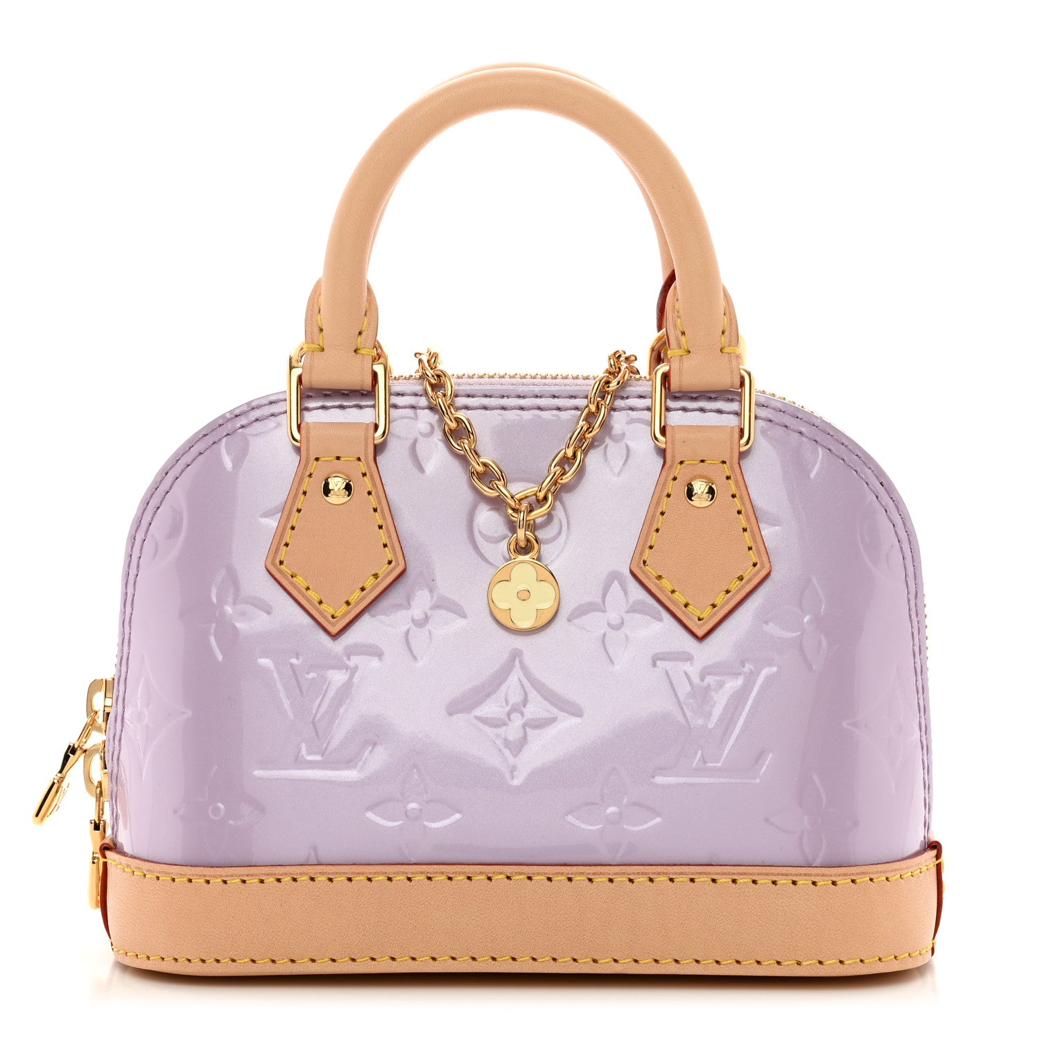 Louis Vuitton Vernis Nano Alma Glossy Lilac 1 of 9