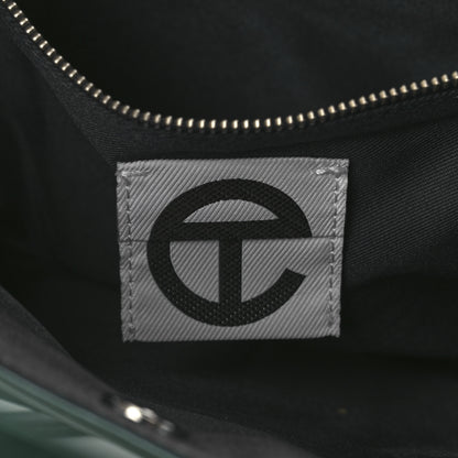 Telfar Vegan Leather Medium Shopping Bag Dark Olive 7 of 11