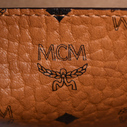 MCM Grained Calfskin Medium Milla Hobo Purple 11 of 15