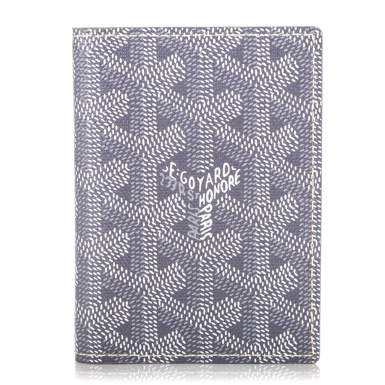 Goyard Goyardine Saint Marc Folding Card Case Grey 1 of 7
