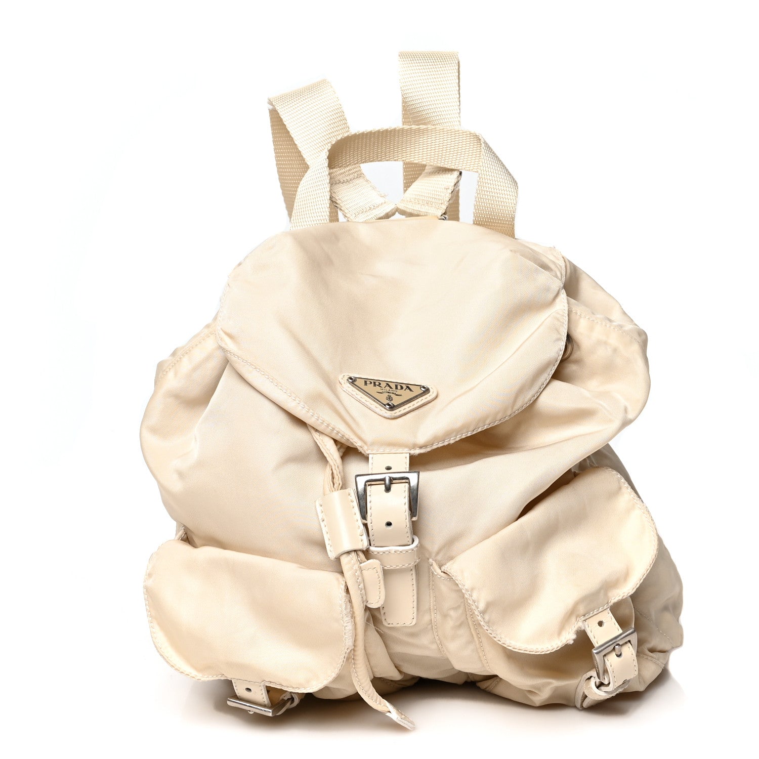 Prada Tessuto Nylon Vela Small Backpack Sabbia 1 of 19