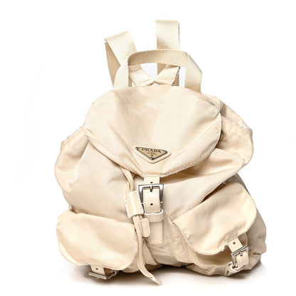 Prada Tessuto Nylon Vela Small Backpack Sabbia 1 of 19