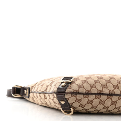 Gucci Monogram Abbey Messenger Bag Dark Brown 9 of 10