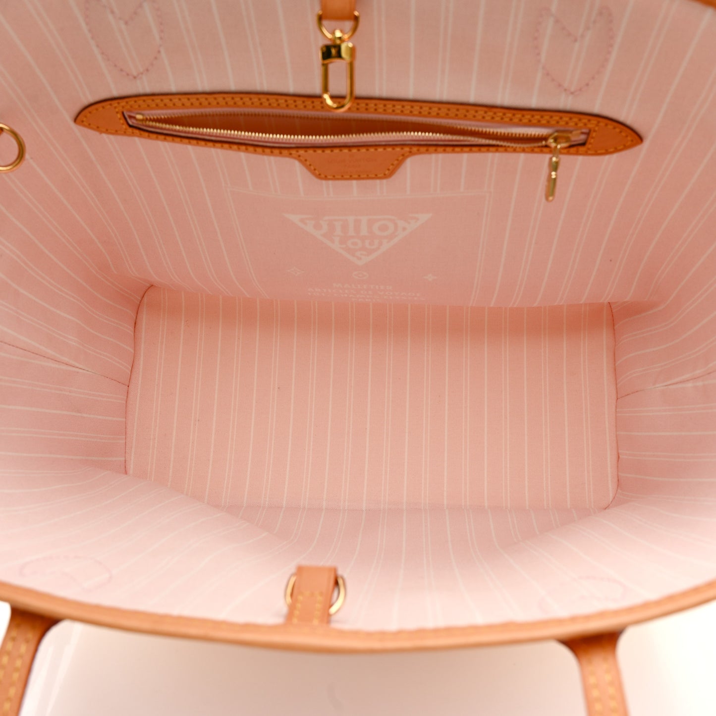 Monogram Giant By The Pool Neverfull MM Light Pink