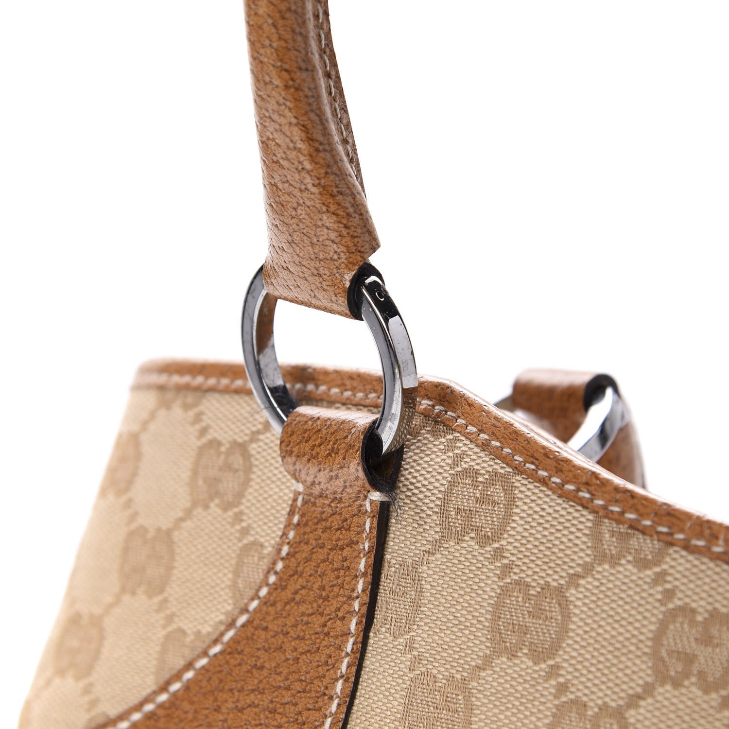 Gucci Monogram Shoulder Bag Brown 11 of 16