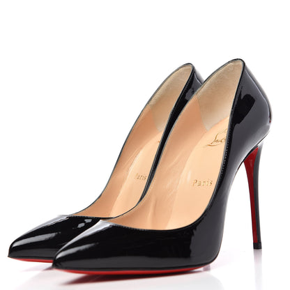 Christian Louboutin Patent Pigalle Follies 100 Pumps 37.5 Black 3 of 10