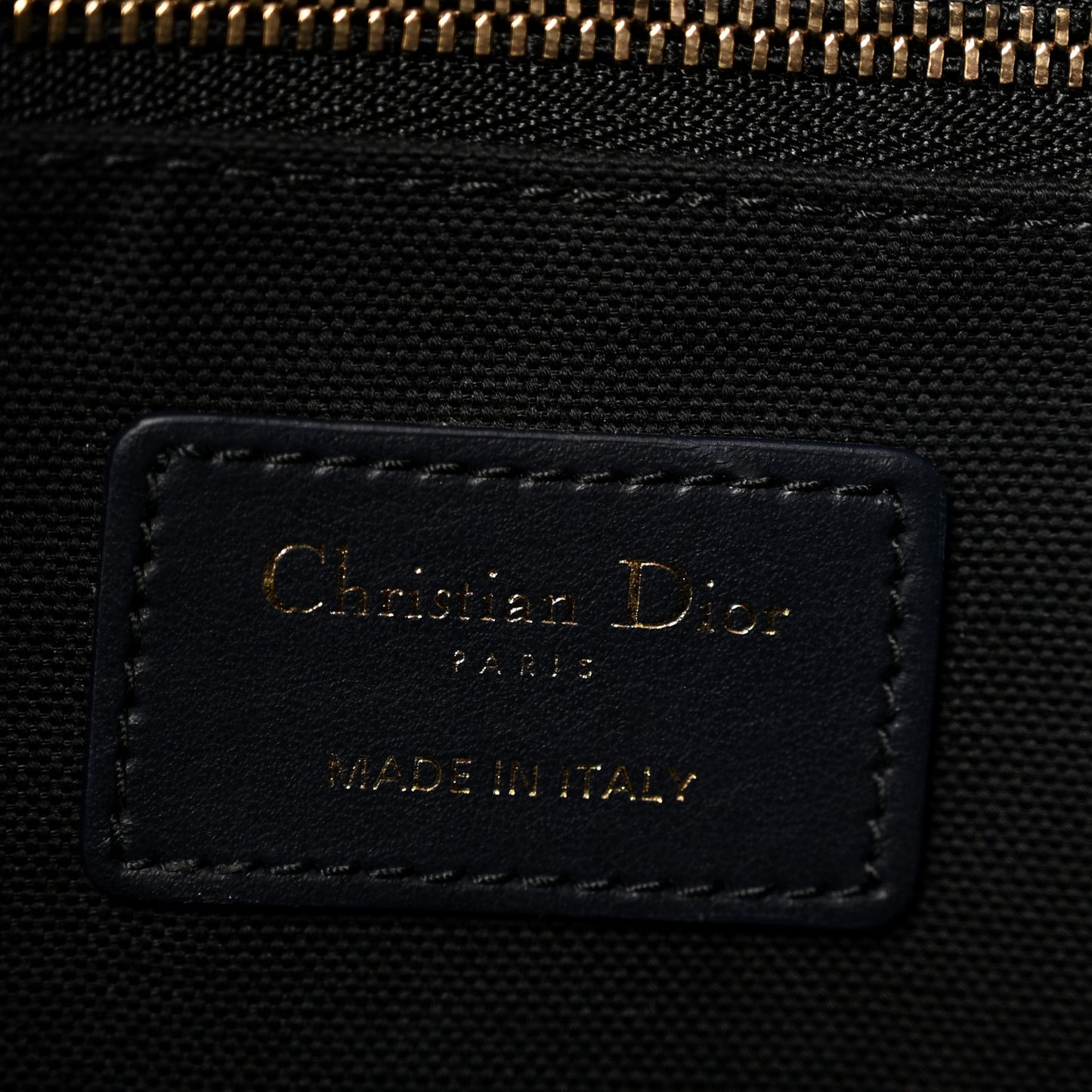 Oblique Calfskin Medium Book Tote With Strap Blue Multicolor