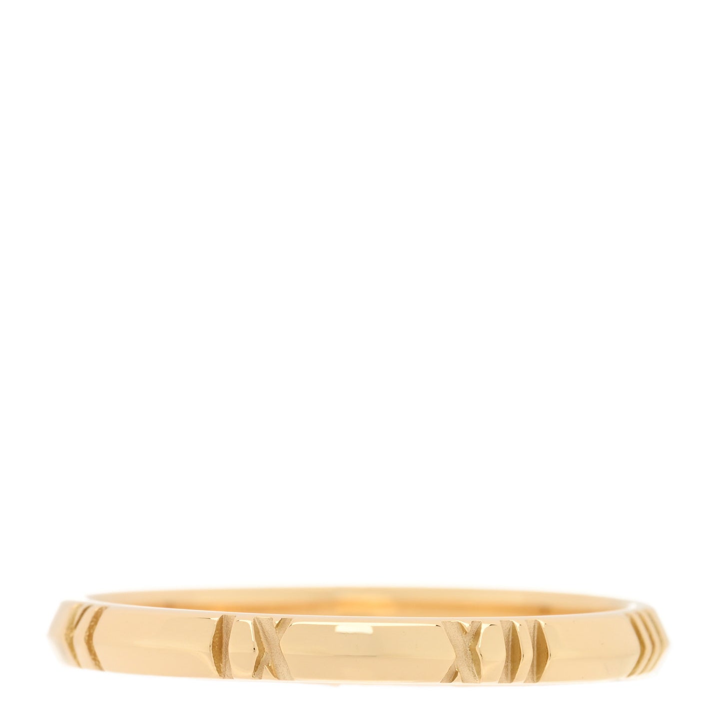 18K Yellow Gold Atlas X Closed Narrow Ring 66 11.5