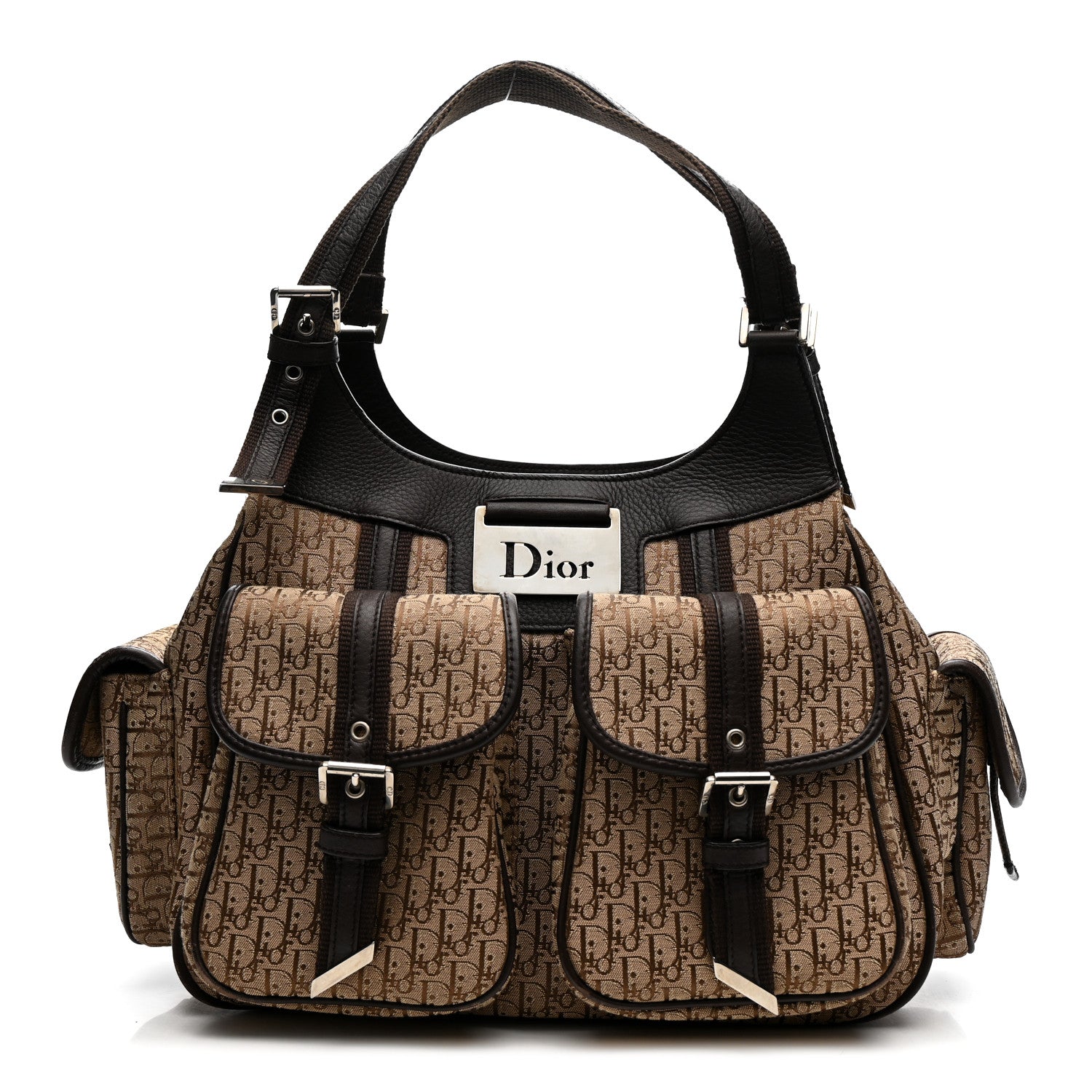 Christian Dior Diorissimo Hobo Brown 1 of 16