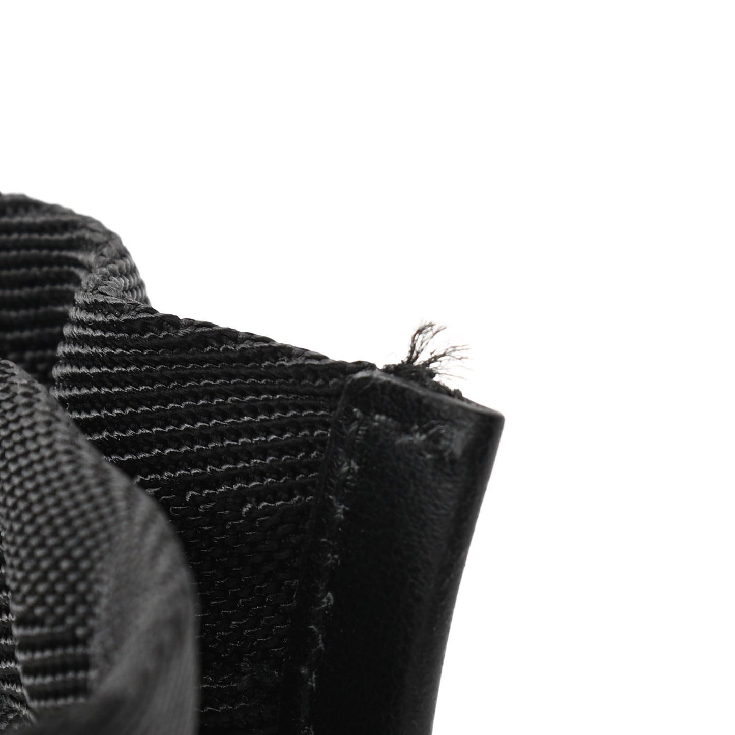Tessuto Nylon Belt Bag Black Verde