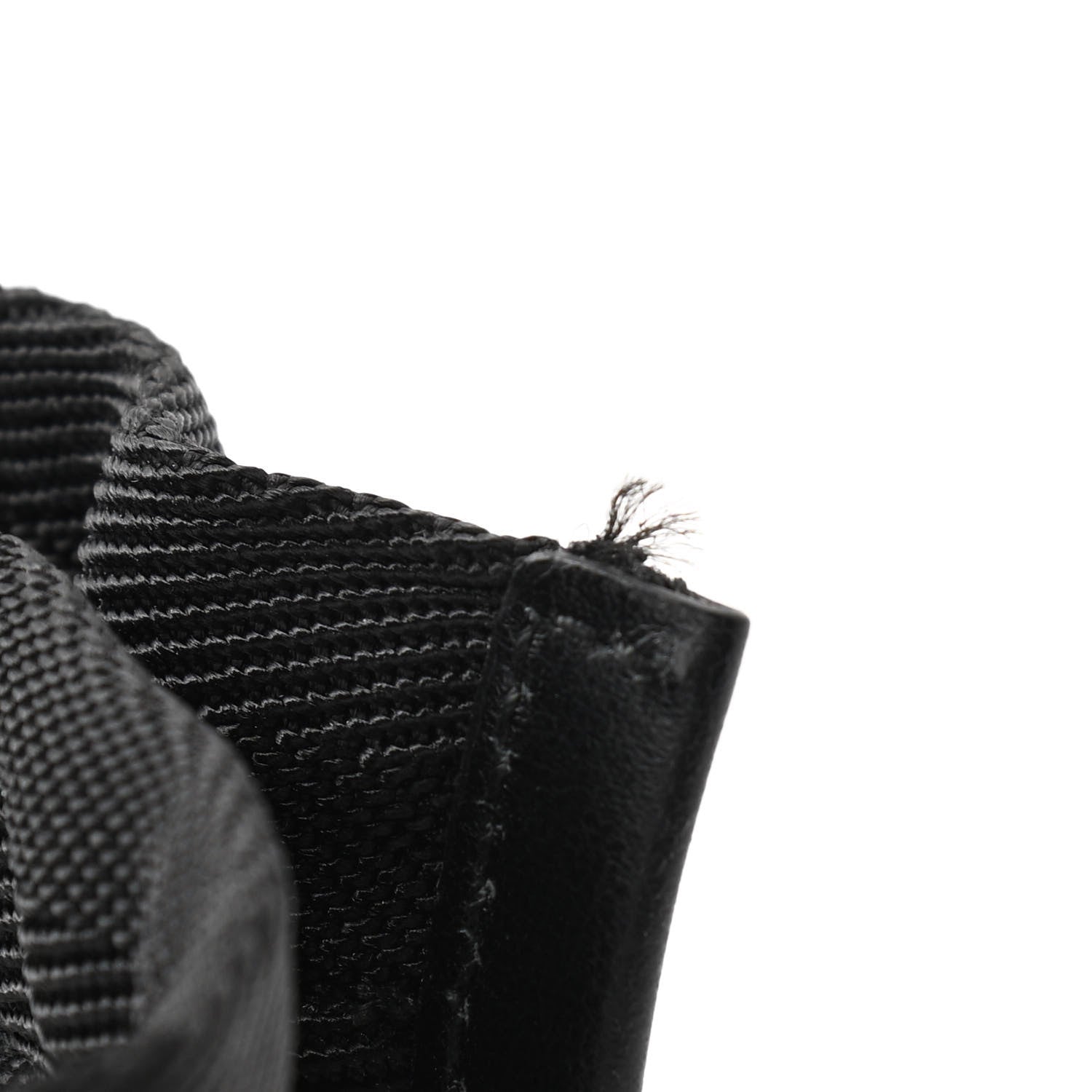 Prada Tessuto Nylon Belt Bag Black Verde 9 of 9