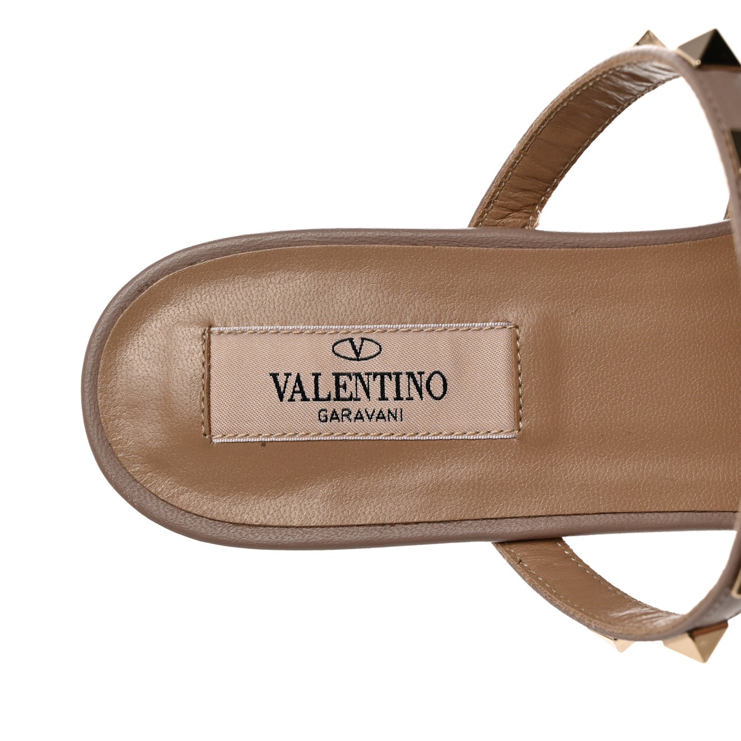 Patent Rockstud Flat Cage Mules 38 Poudre