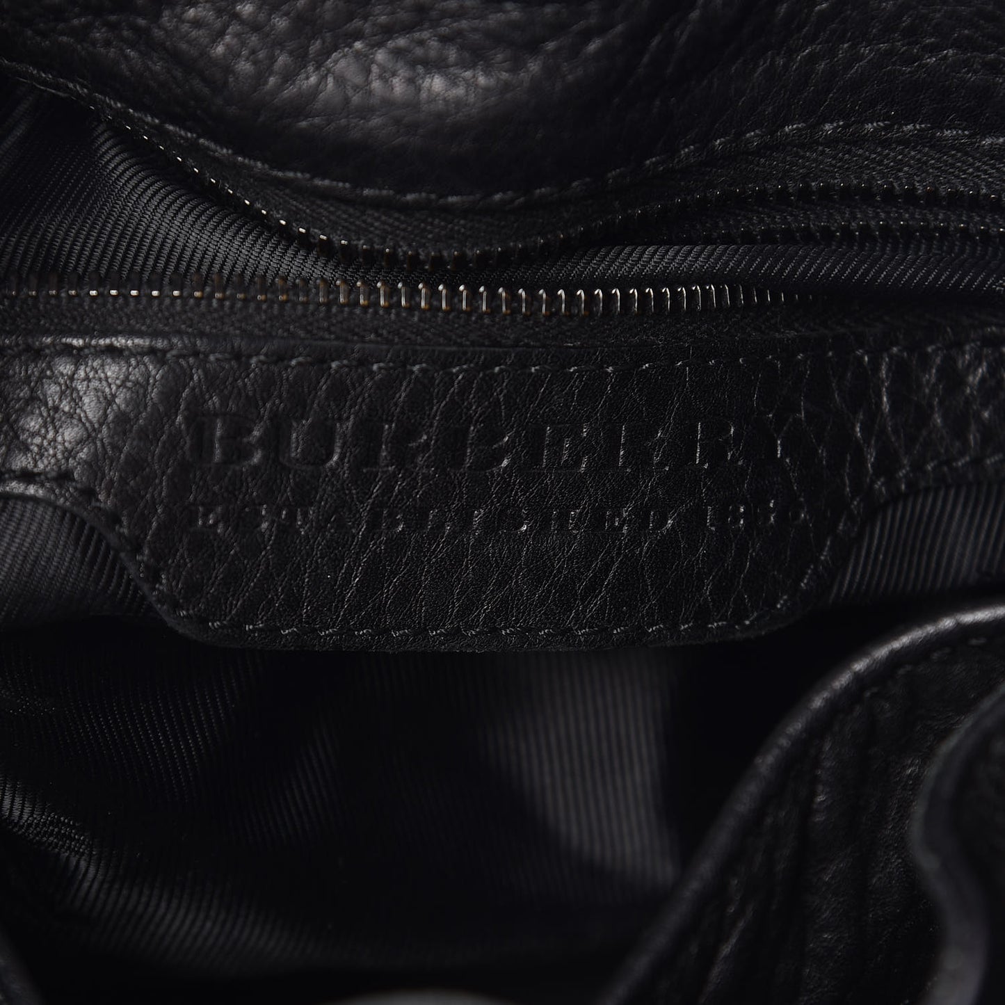 Calfskin Mason Warrior Studded Hobo Black