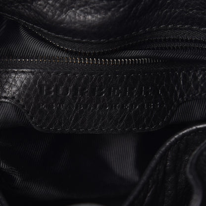 Burberry Calfskin Mason Warrior Studded Hobo Black 6 of 14