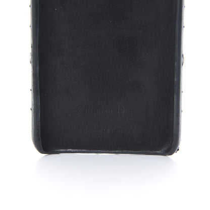 Christian Dior Lambskin Cannage Lady Dior Tech iPhone X XS Case Black 6 of 8