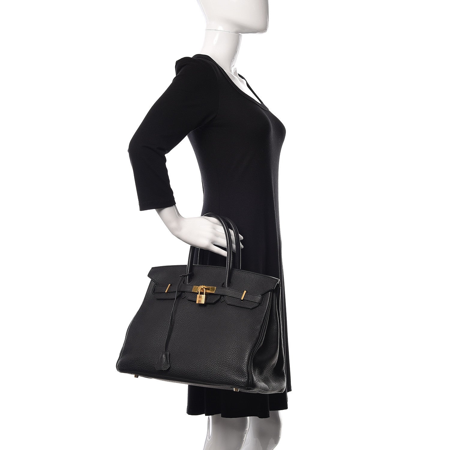 Hermes Togo Birkin 35 Black 2 of 38