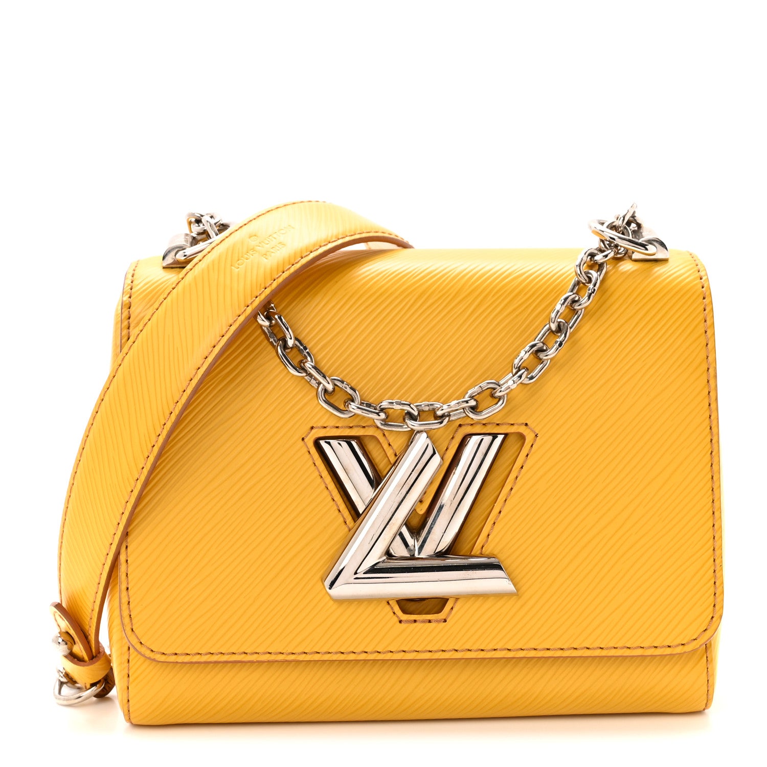 Louis Vuitton Epi Twist Shoulder Bag PM Jonquille 1 of 9