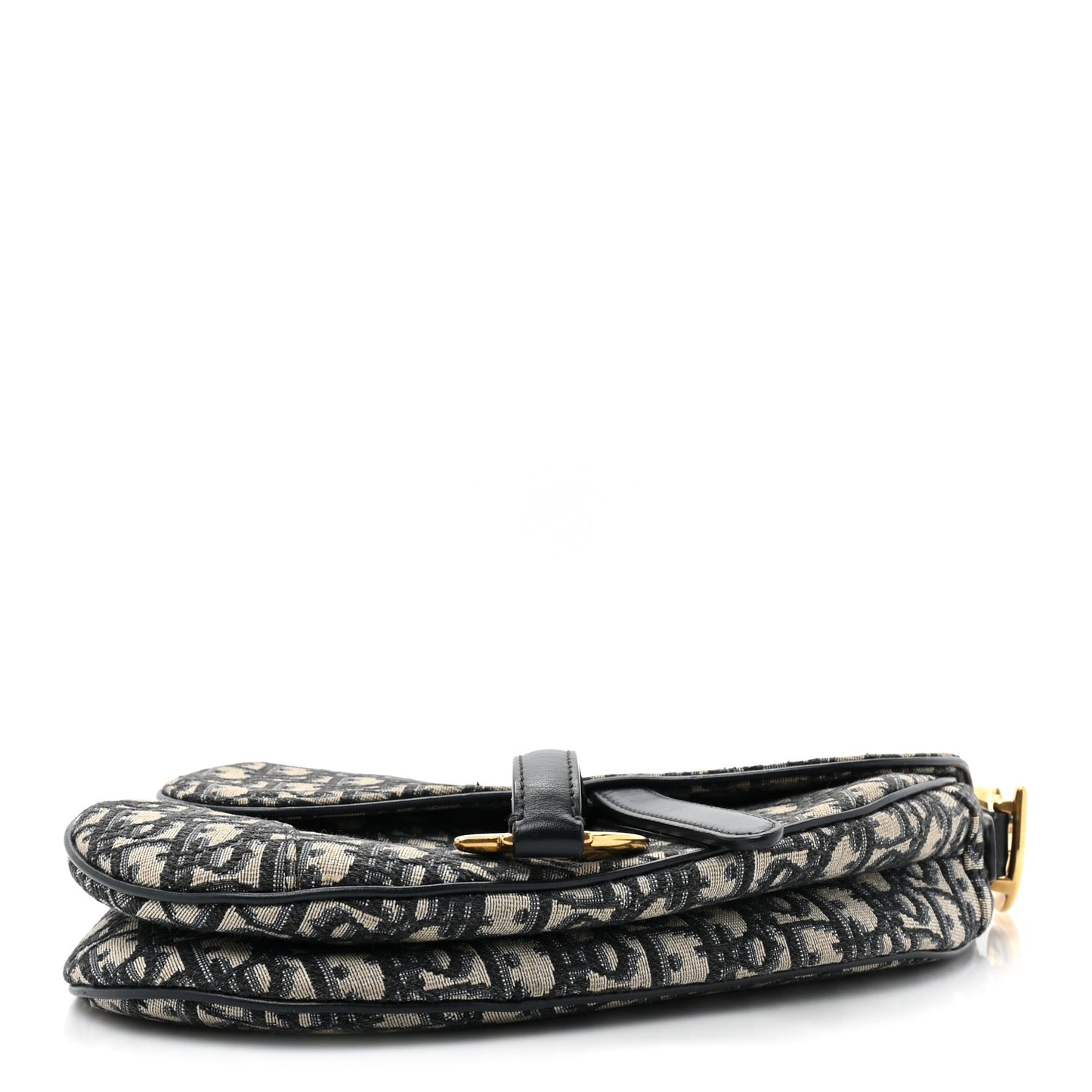 Oblique Saddle Bag Blue