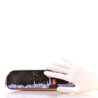 Louis Vuitton Monogram 2019 Christmas Animation Shanghai Elizabeth Pencil Pouch 2 of 10