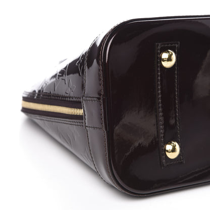Louis Vuitton Vernis Alma PM Amarante 7 of 9