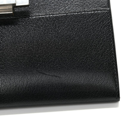 Hermes Chevre Mysore Cinhetic To Go Wallet Black 10 of 11