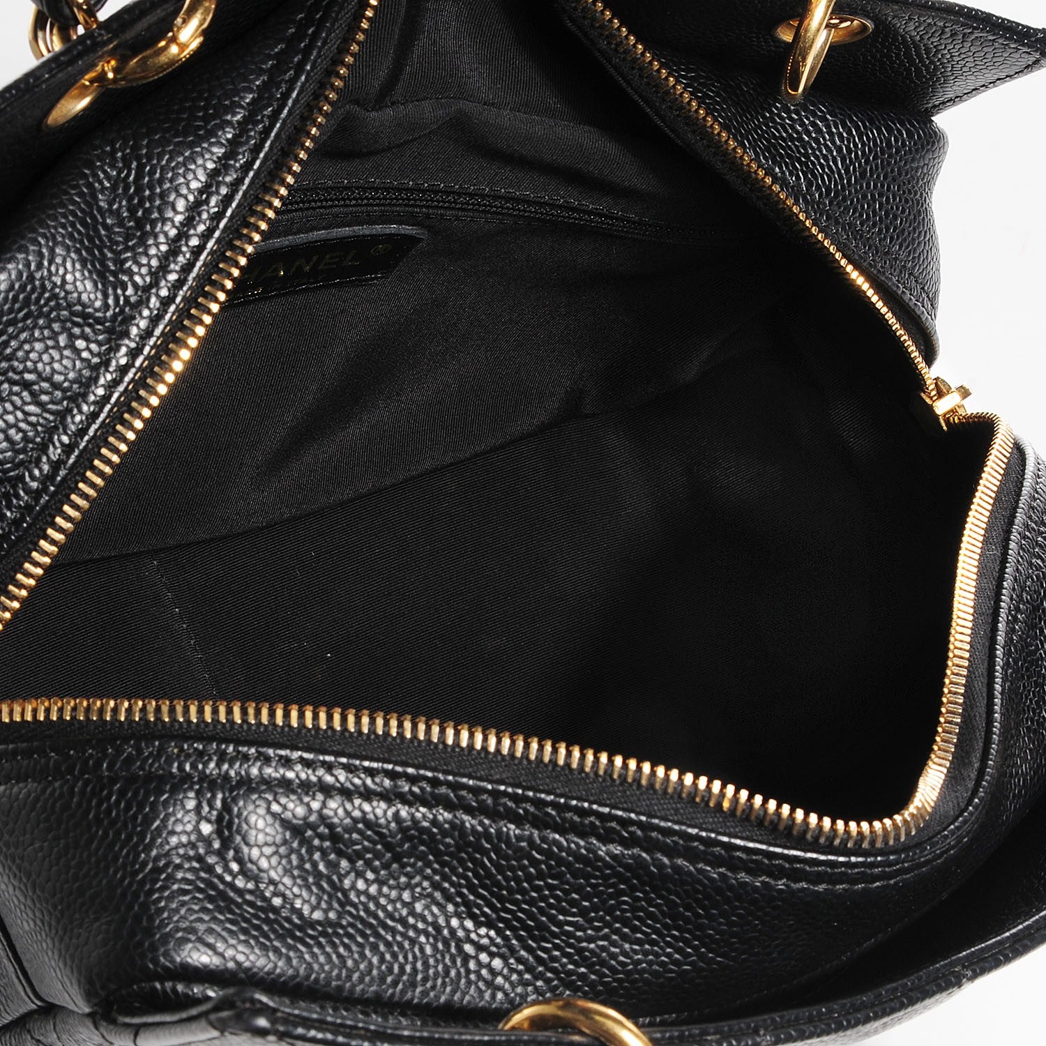 Chanel Caviar Quilted Petit Timeless Tote PTT Black 5 of 7