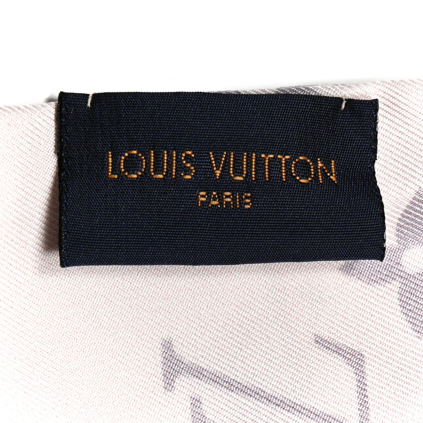 Silk Monogram Confidential Bandeau Light Pink
