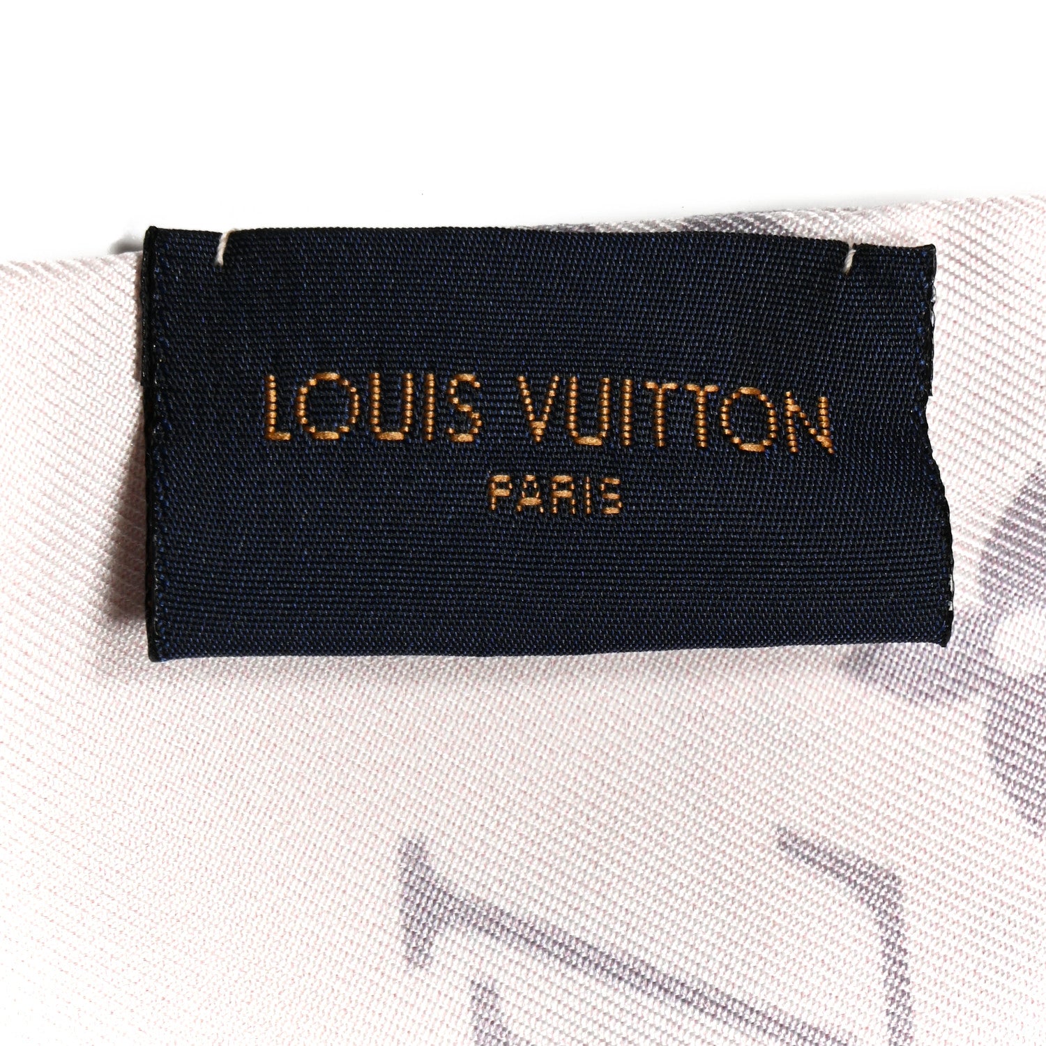 Louis Vuitton Silk Monogram Confidential Bandeau Light Pink 3 of 3