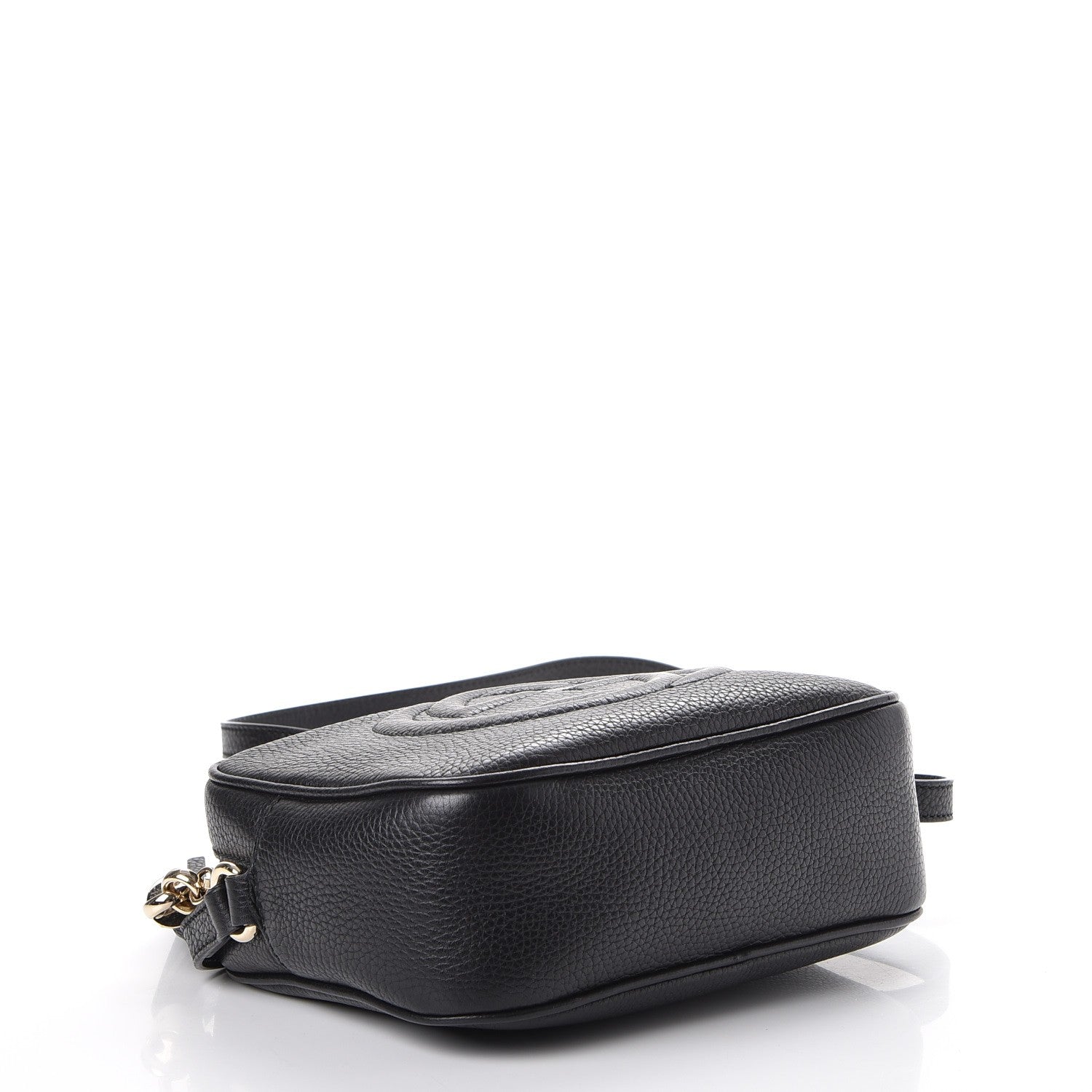 Gucci Pebbled Calfskin Small Soho Disco Bag Black 4 of 8