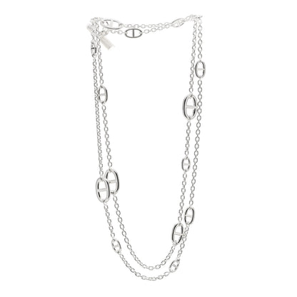 Hermes Sterling Silver Farandole Necklace 120 2 of 3