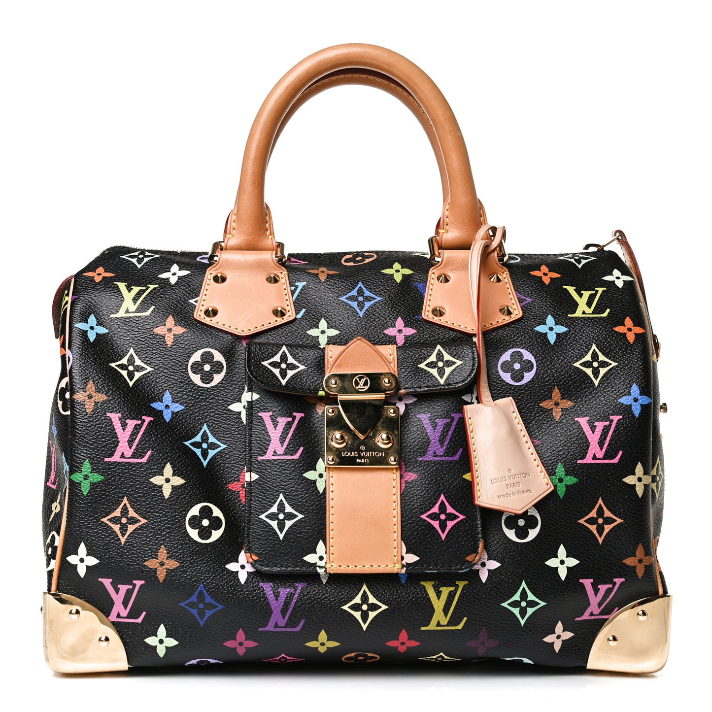 Monogram Multicolor Speedy 30 Black