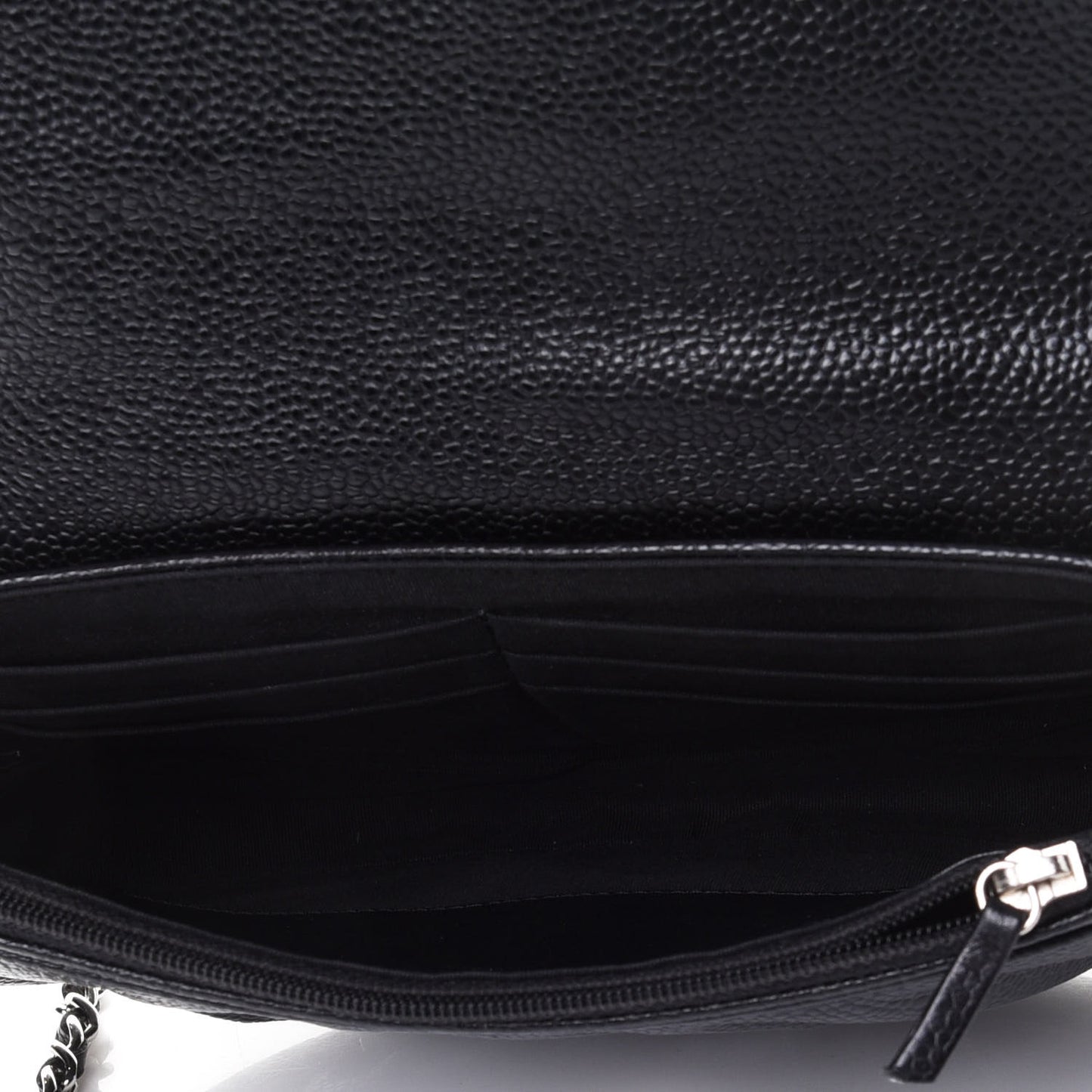 Caviar Half Moon Wallet On Chain WOC Black
