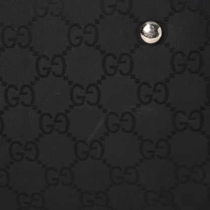 Gucci Nylon Monogram Travel Hobo Black 19 of 19