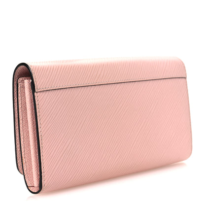 Louis Vuitton Epi Twist Wallet Rose Ballerine 3 of 7