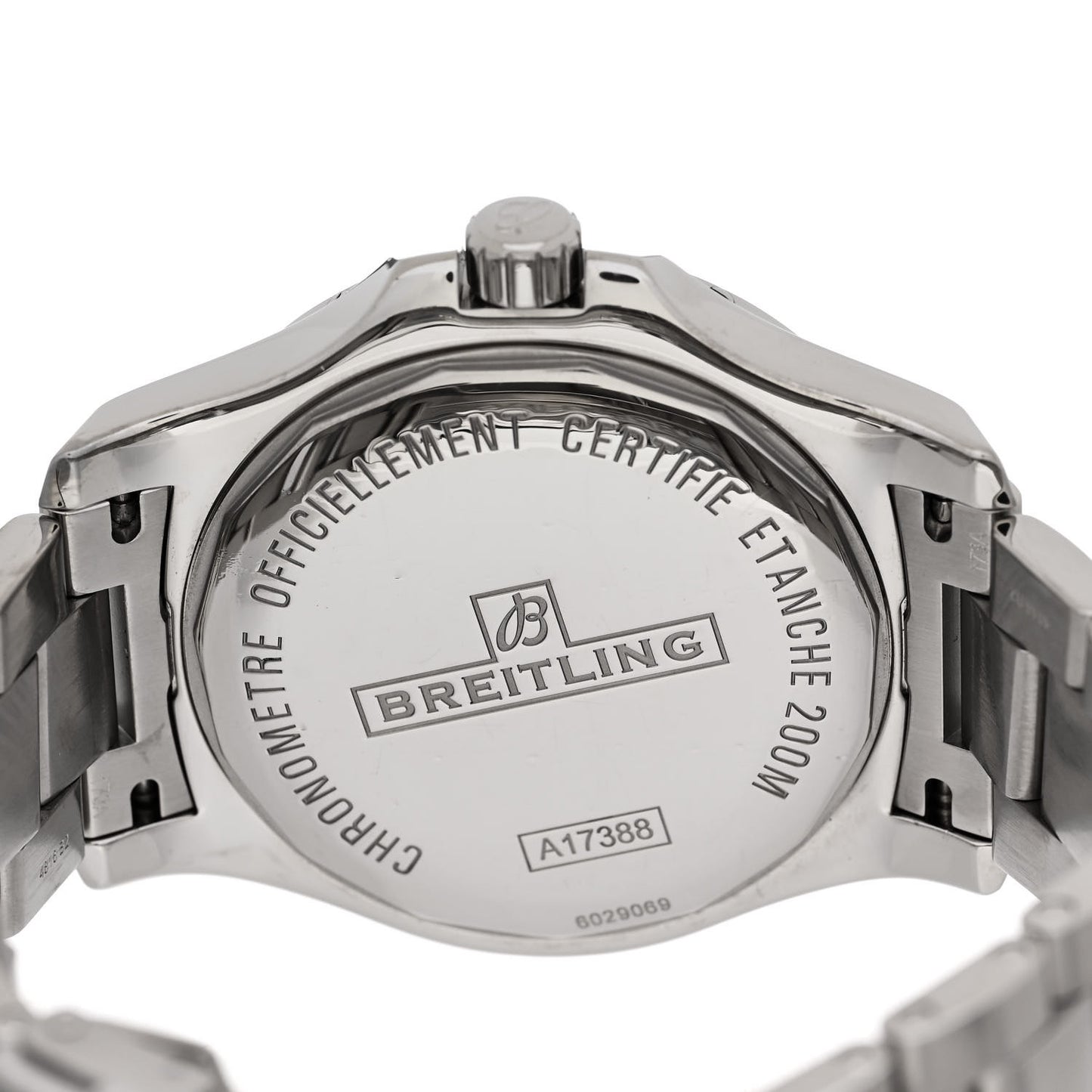 Stainless Steel 44mm Colt Chronometer Automatic Watch Blue A17388