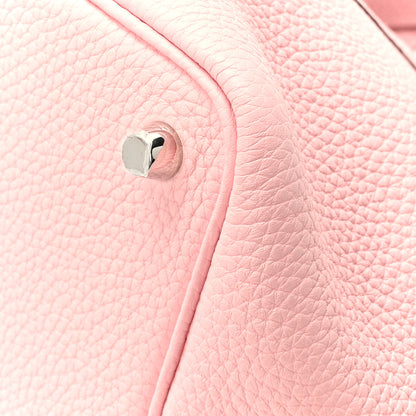 Hermes Taurillon Clemence Picotin Lock 18 PM Rose Sakura 10 of 12