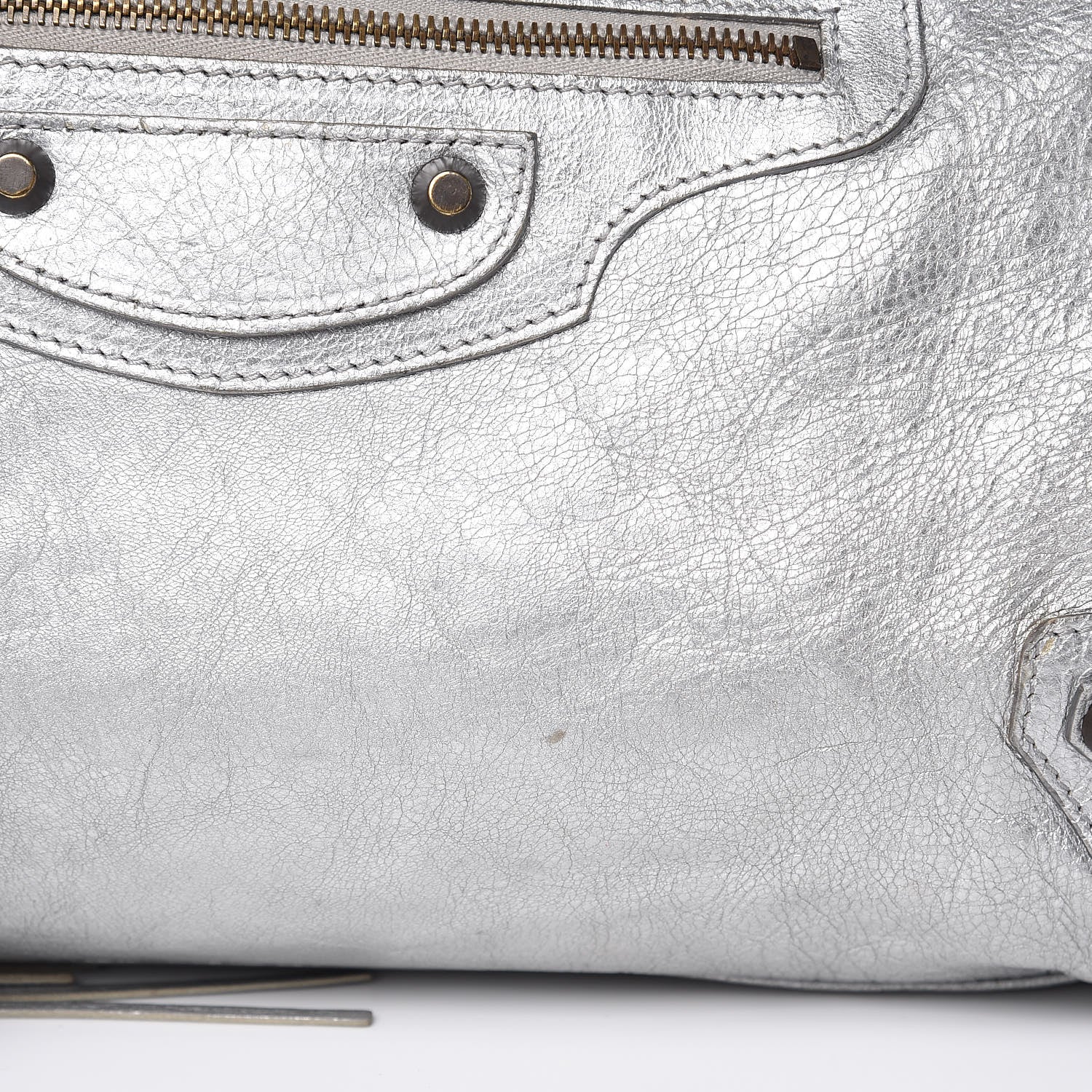 Balenciaga Agneau Classic Hardware City Gris Aluminum 11 of 11