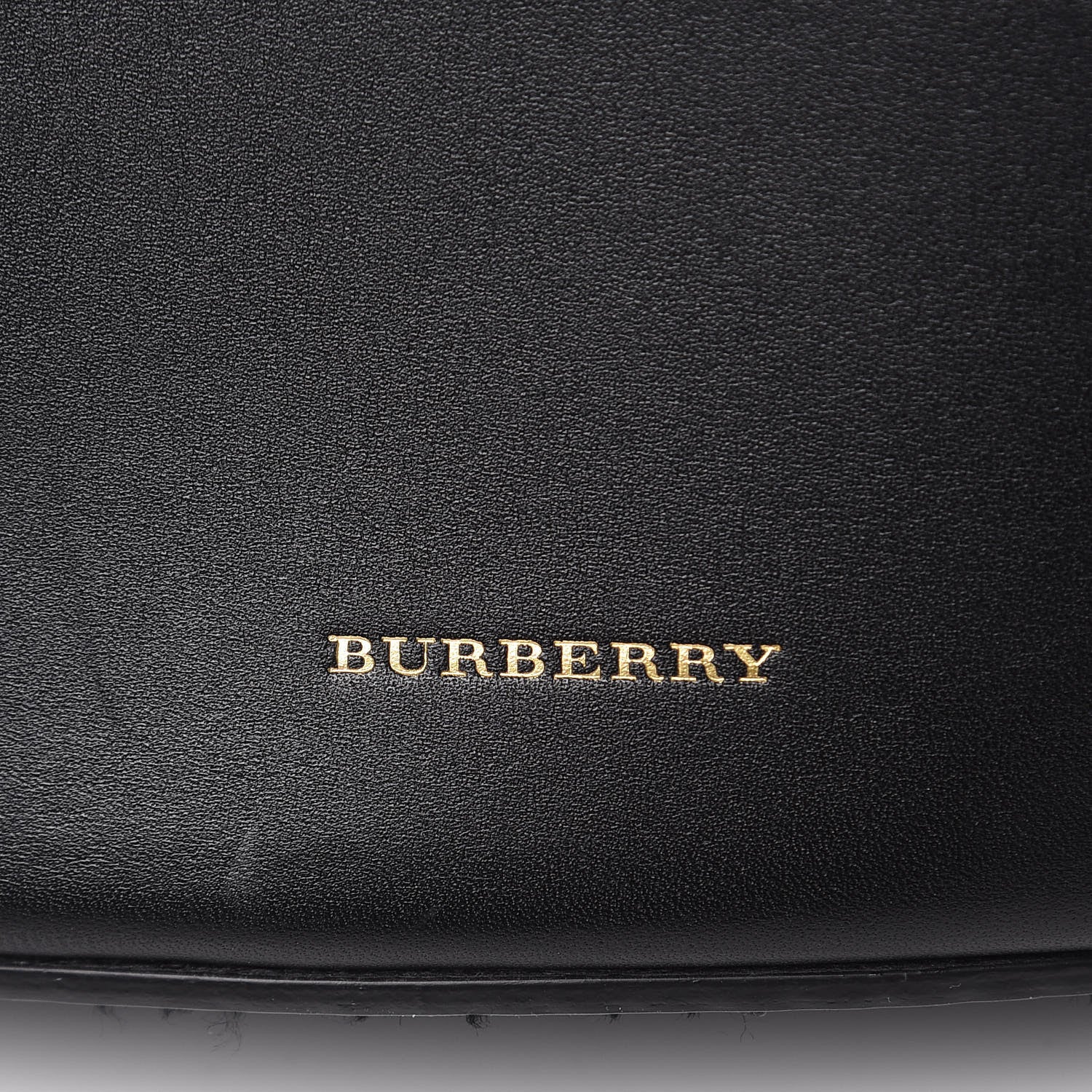 Burberry Supple Calfskin Medium Bucket Black 7 of 15