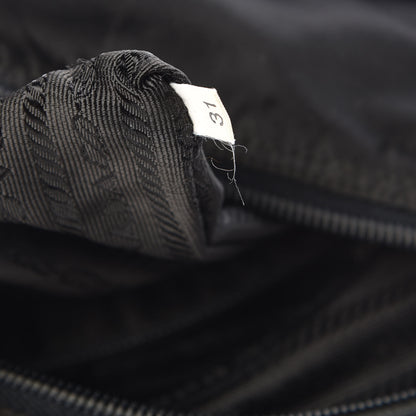 Prada Nylon Vela Messenger Bag Black 7 of 11
